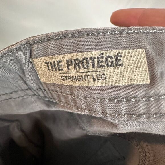 AG Adriano Goldschmied Gray The Protege Straight Leg Jeans Size 32x34 - Picture 11 of 13